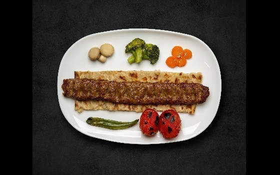 خوراک کباب کوبیده اعلا