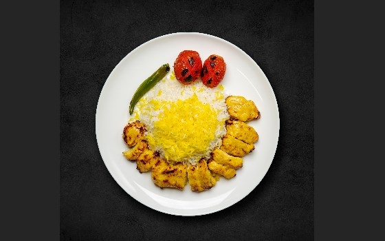 چلو جوجه کباب بدون استخوان گیلار