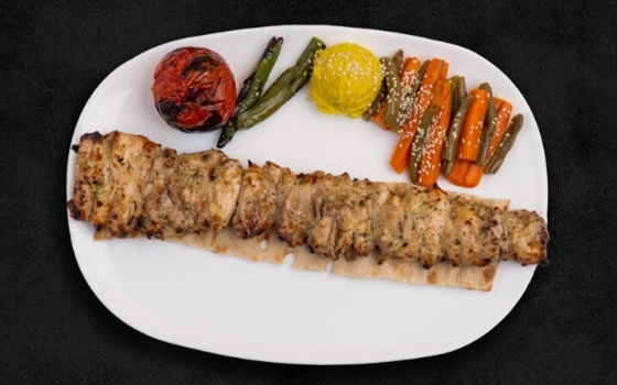 خوراک جوجه کباب لاری(ران)